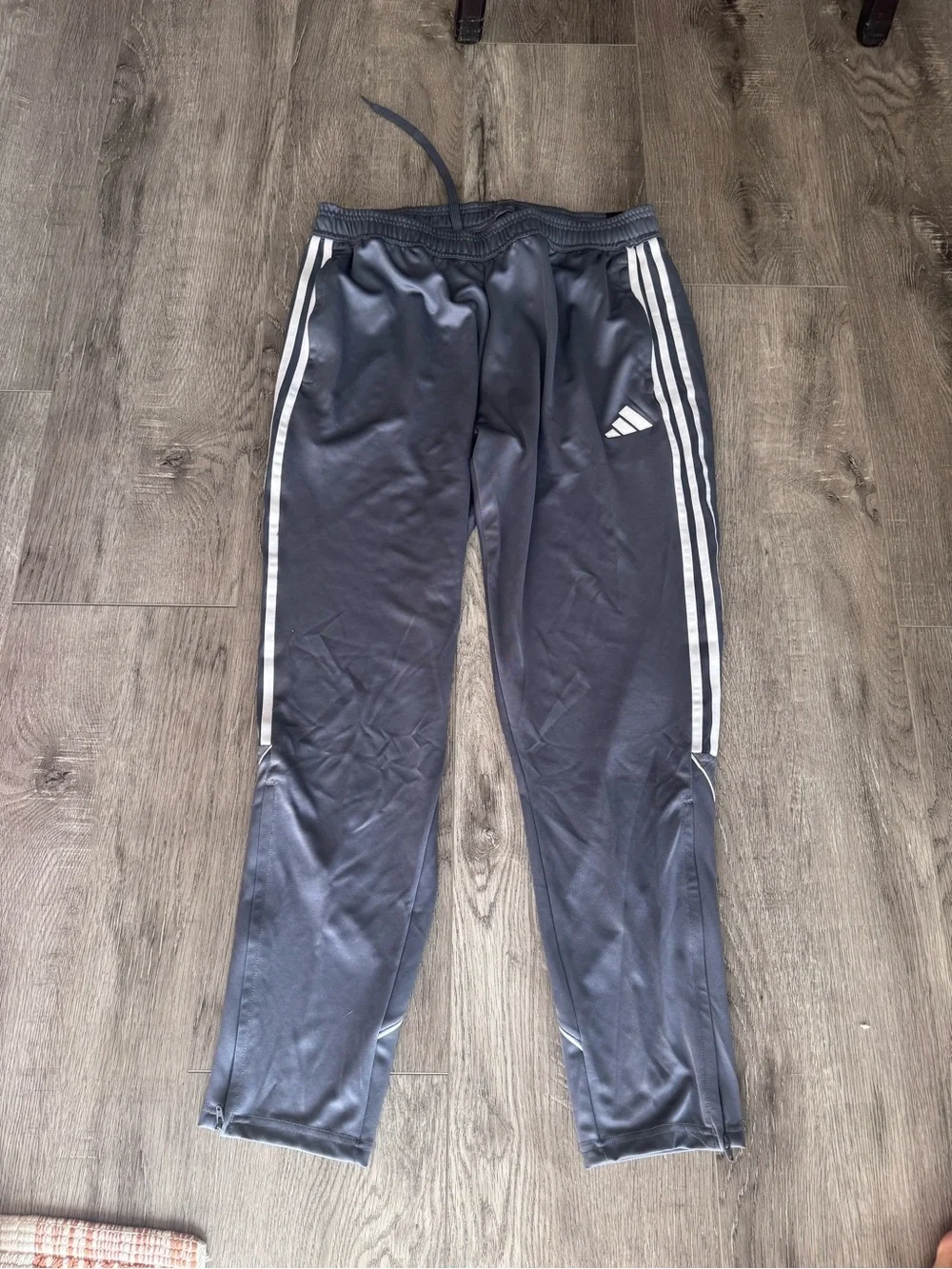 Size XL - adidas adult tiro23 soccer Pants with White Stripes